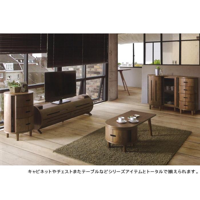 木目調　テレビボード　120 テレビボード ロー テレビ台 幅120cm 天然木 ウォールナット アルダー