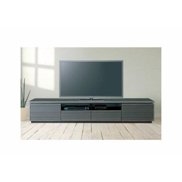 テレビボード セミオーダー サイズ 幅180cm ハイグロスシート木目調