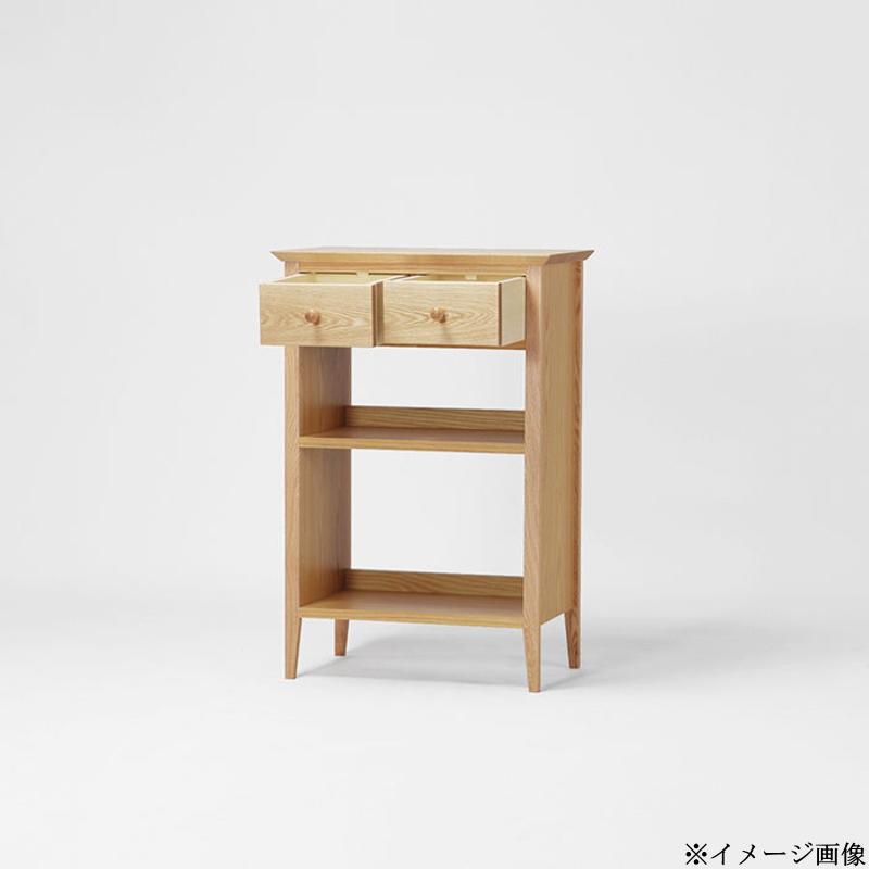 コンソールテーブル サイド オープン棚 飾り 収納 花台 幅57cm セミ