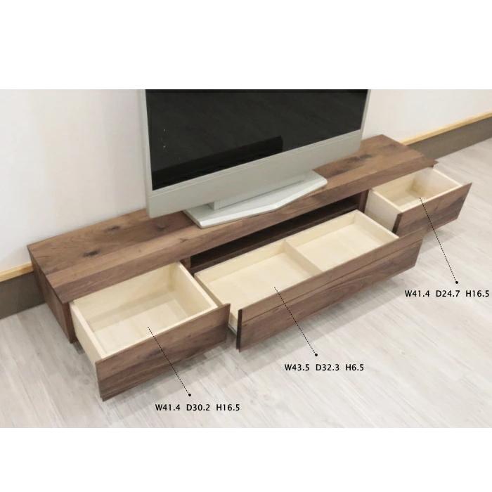 【美品】無垢材　テレビボード　幅140cm テレビボード ロー リビング TV AV 幅140cm テレビ台 セレクトオーダー