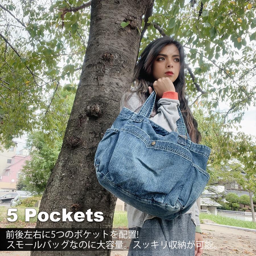 LoLoLavo】 ロロラボ 岡山デニム デニムスモール バッグ 鞄 かばん