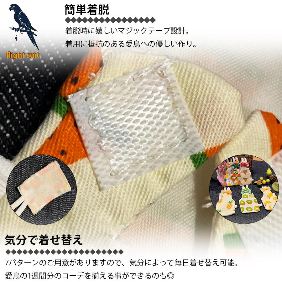 どりどり　布おむつ TS-300 TS-105 5枚入りセット他 鳥用おむつ Sサイズ 鳥服 鳥用品 インコ オムツ フライトスーツ 小鳥