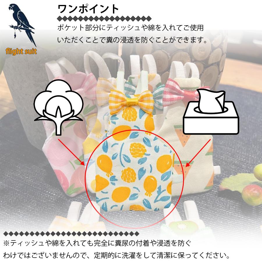 鳥用おむつ Sサイズ 鳥服 鳥用品 インコ オムツ フライトスーツ 小鳥