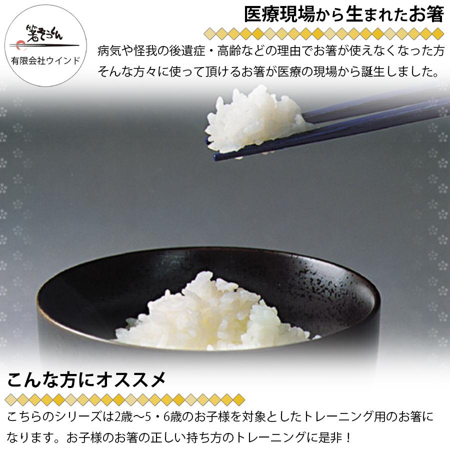 箸ぞうくん minimini ミニミニ 子供用 箸 右手用 左手用 2-6才 15cm