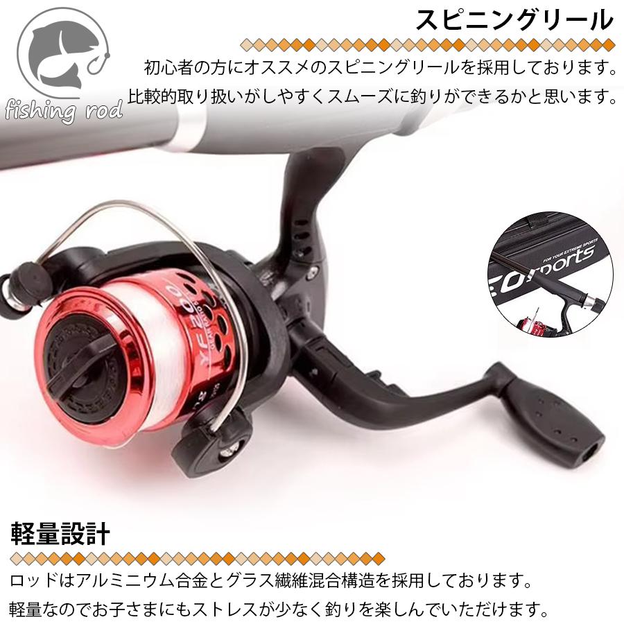 初フィッシュセット 初心者セット 釣りセット ルアーセット 釣竿セット