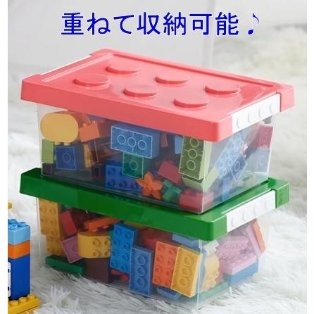 おもちゃ箱 【Mサイズ】 お片付け おもちゃ収納ボックス 玩具ケース 子供用 子ども ブロック LB-119 区分80S｜nohohonlibre｜04