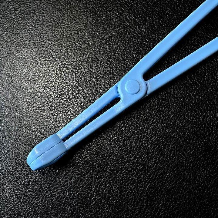 ピンセット 19cm ハサミ型ピンセット テラリウム 昆虫 両生類 爬虫類