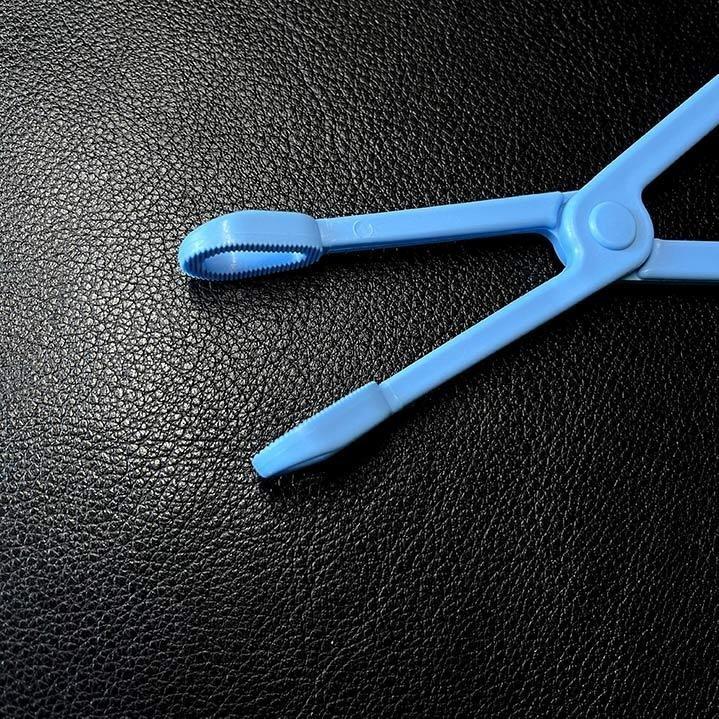 ピンセット 19cm ハサミ型ピンセット テラリウム 昆虫 両生類 爬虫類