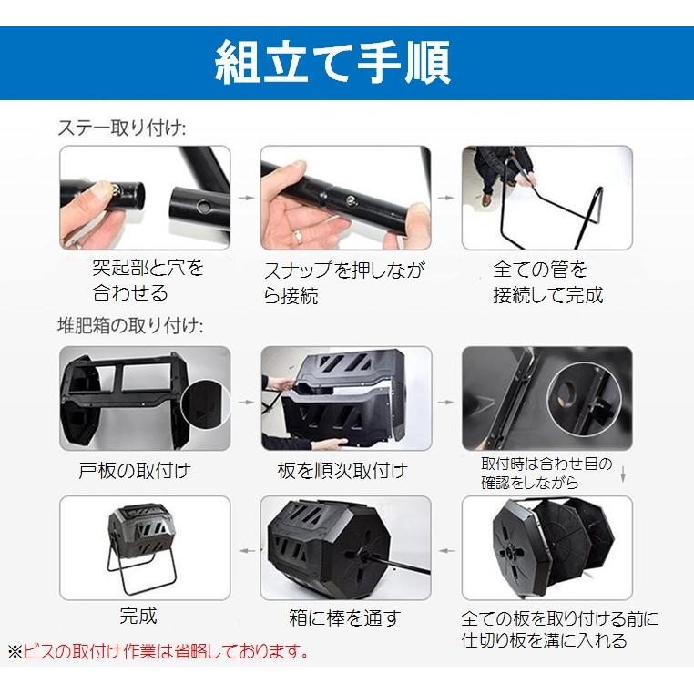 コンポスト コンポスター 160L 生ごみ処理機 家庭用 堆肥 大容量 容器 