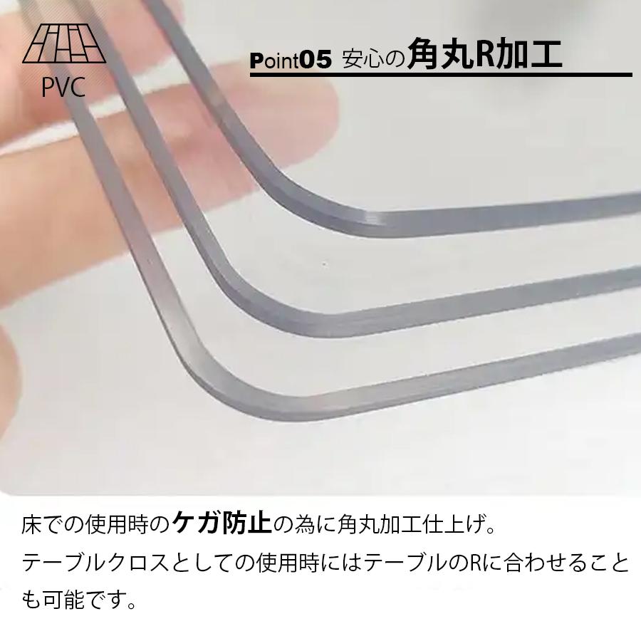 フローリング保護マット 冷蔵庫マット 厚さ2mm 傷防止マット キズ