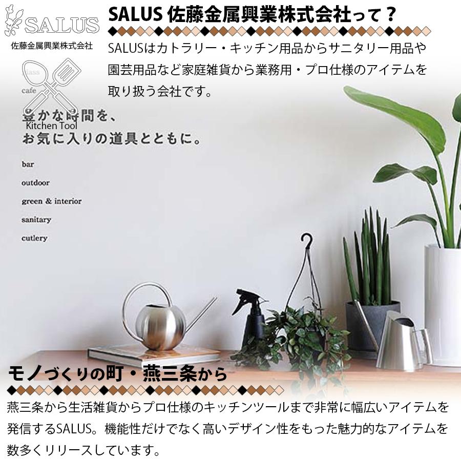 SALUS パスタレードル お玉 おたま 316×58mm ウッドブラック 天然木