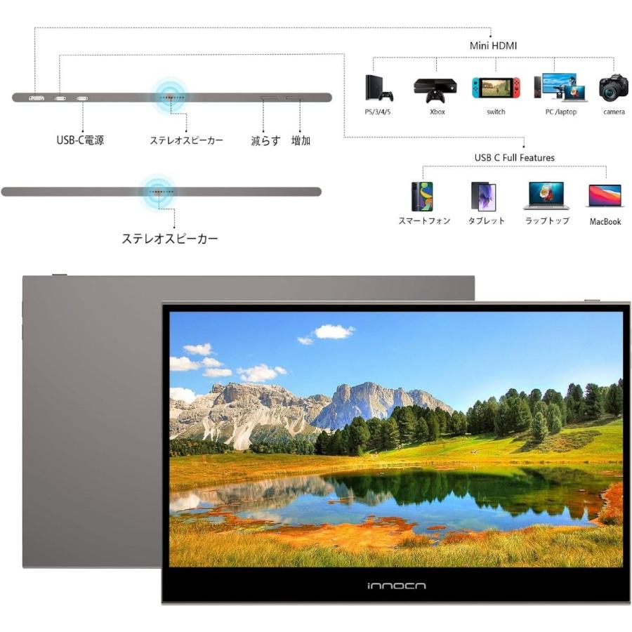 未開封品 INNOCN 13K1F 13.3インチ モバイルモニター 有機el フルHD 
