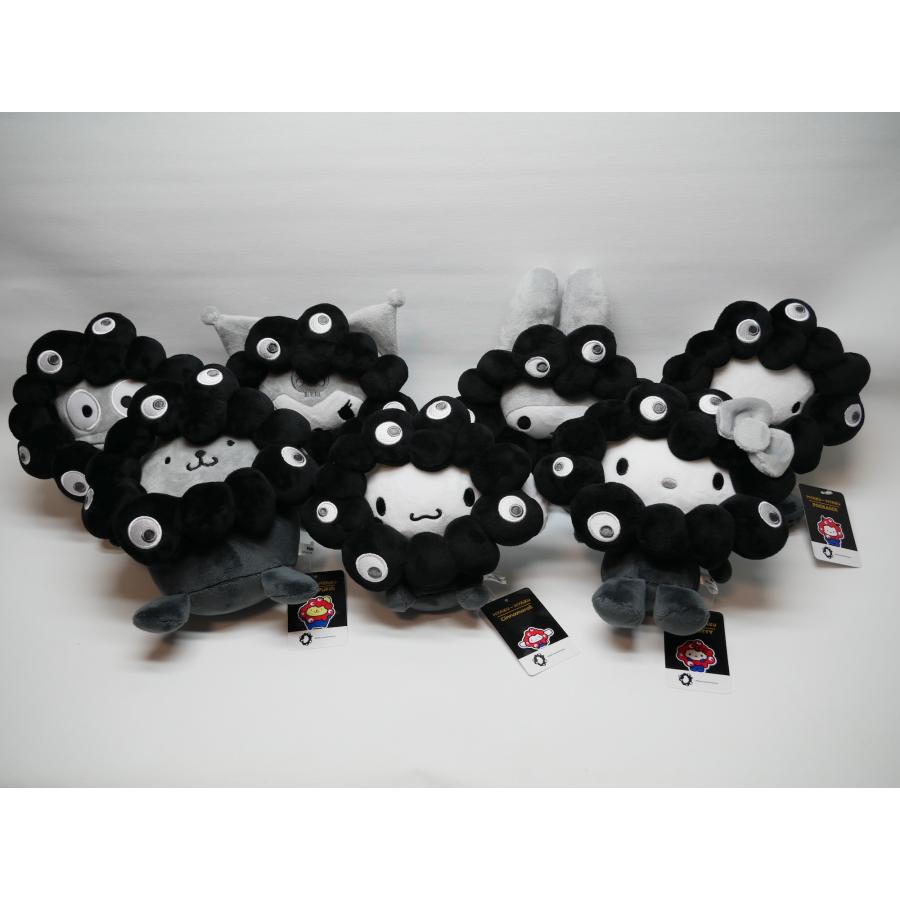 sanrio 黒 ミャクミャク サンリオ なりきりぬいぐるみ M 全7種 セット
