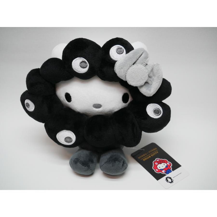 サンリオ キティ 黒 ミャクミャク ブラック M ぬいぐるみ EXPO2025