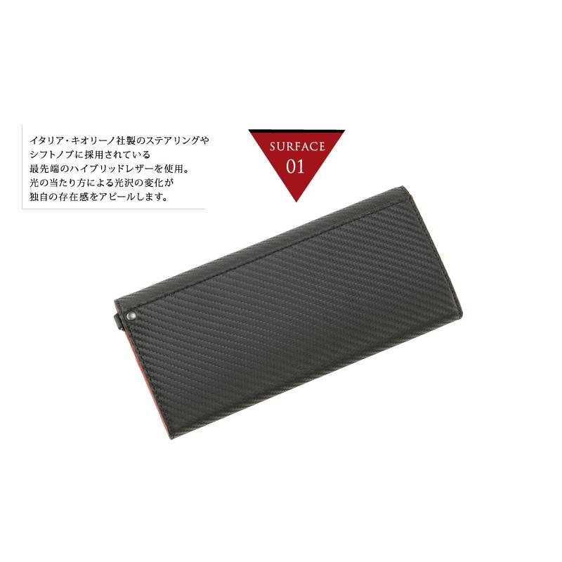 Neu interesse（ノイインテレッセ） ギャルソン 財布 メンズ カーボン