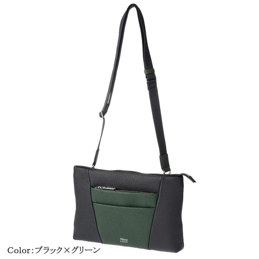 DRIFTKING model 土屋圭市氏とNeu interesseのコラボレーションシリーズ 2Way ショルダーバッグ ノイインテレッセ ドリフトキング 0586の画像