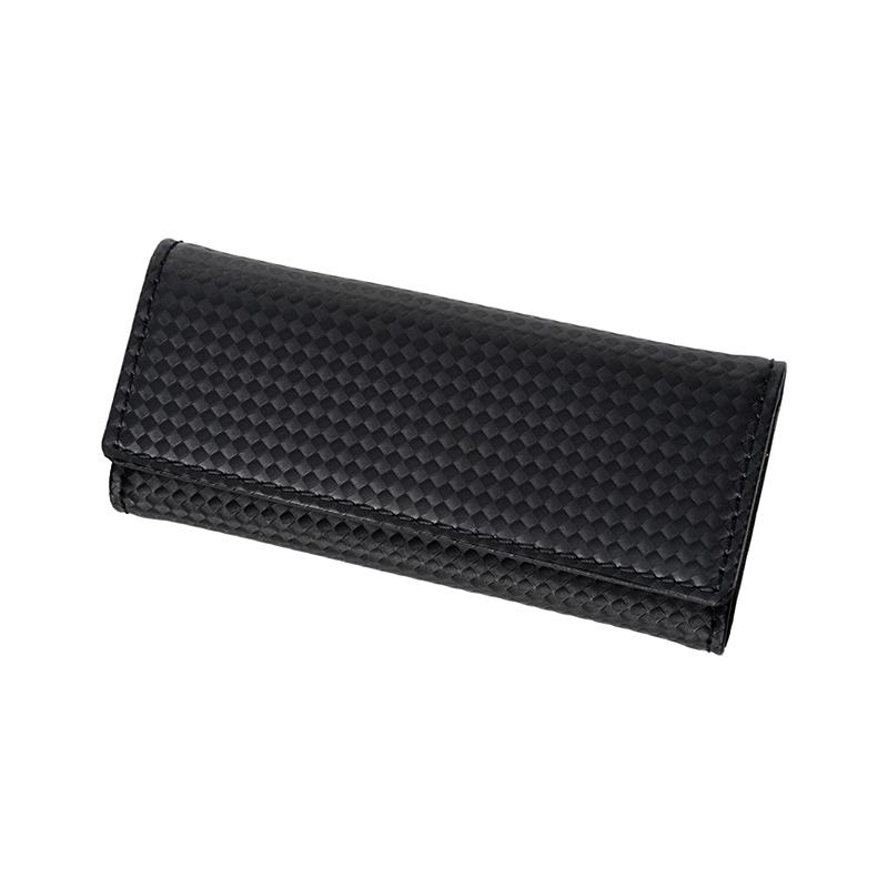 Neu interesse（ノイインテレッセ） キーケース メンズ カーボンレザー