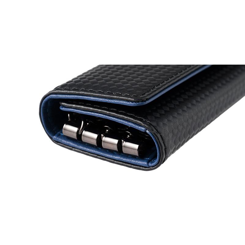 Neu interesse（ノイインテレッセ） キーケース メンズ カーボンレザー