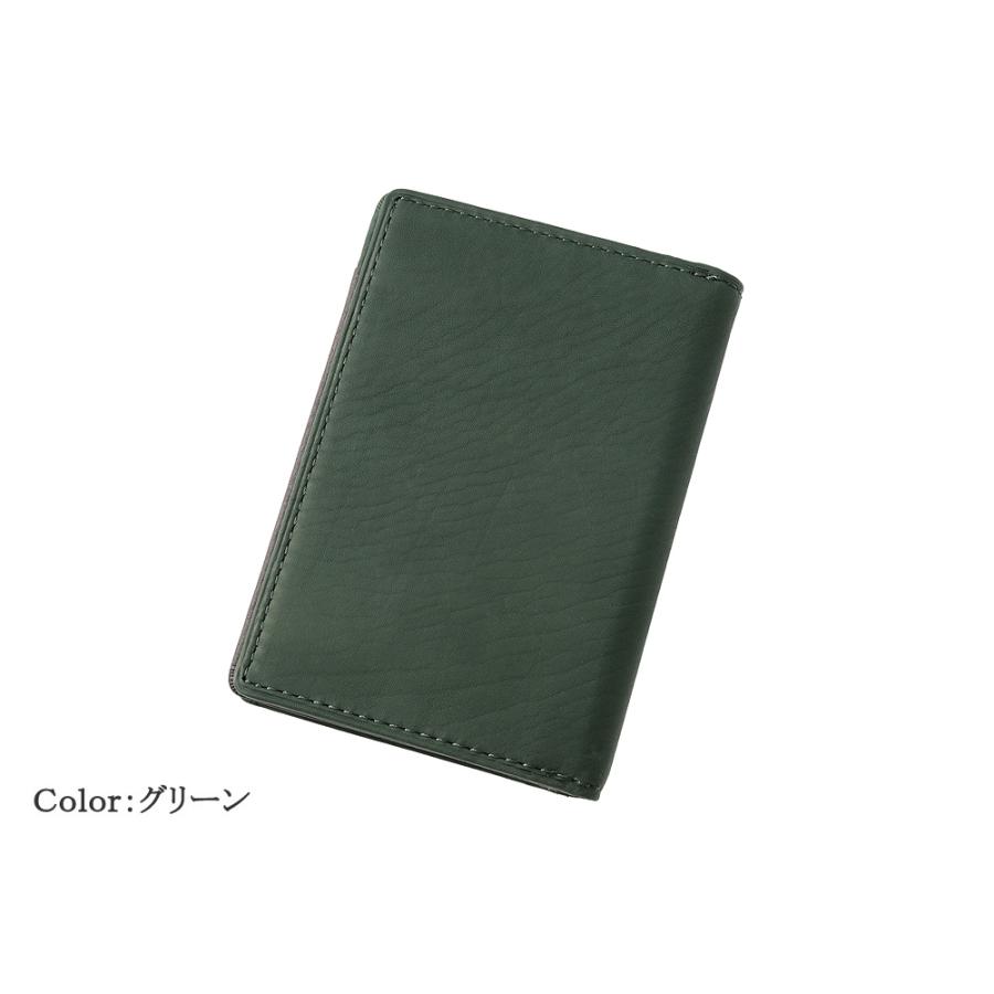 Helena（ヘレナ） カードケース メンズ 本革 パスケース 中ベロ付き