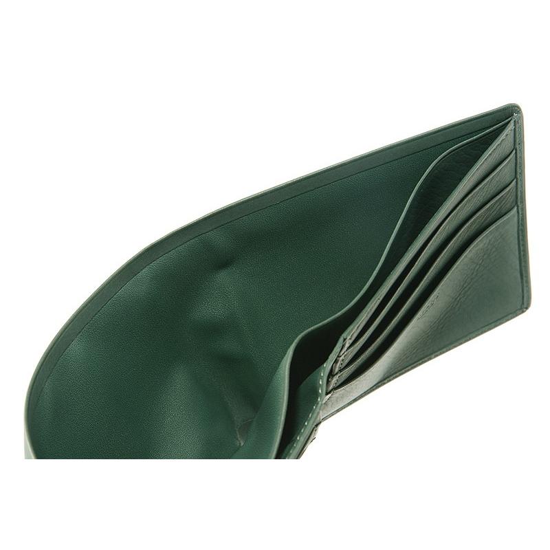 CYPRIS（キプリス） メンズ 財布 二つ折り 小銭入れなし カーフレザー