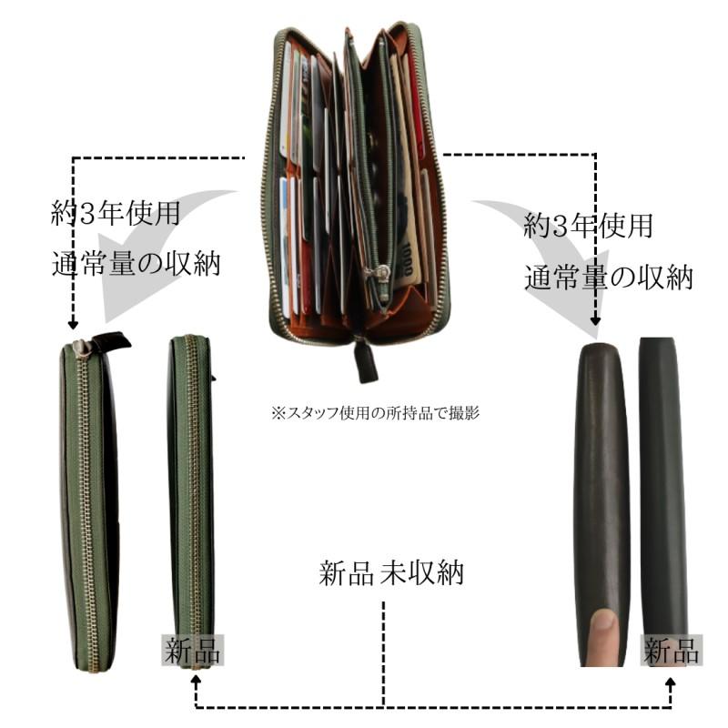 長財布 メンズ 本革 日本製 ラウンドファスナー キプリス ハニーセル シルキーキップ CYPRIS 財布 やわらかい ソフト 父の日 ギフト 誕生日 プレゼント 1703の画像
