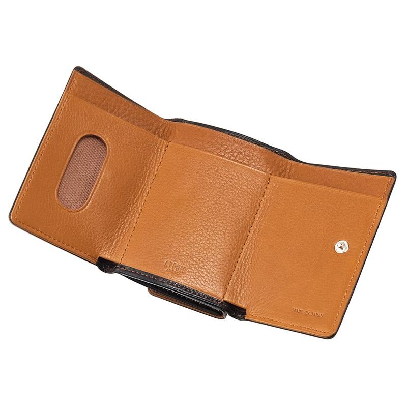 CYPRIS（キプリス） 三つ折り 財布 コンパクト メンズ 本革 日本製