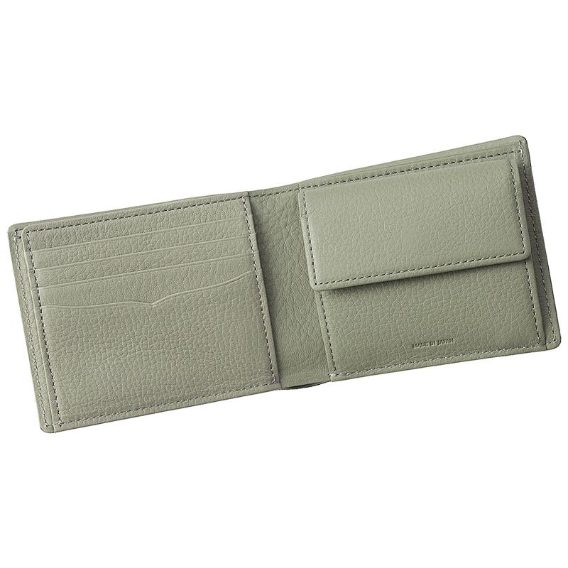 CYPRIS（キプリス） 本革 メンズ 二つ折り 財布 小銭入れ付き トゥー