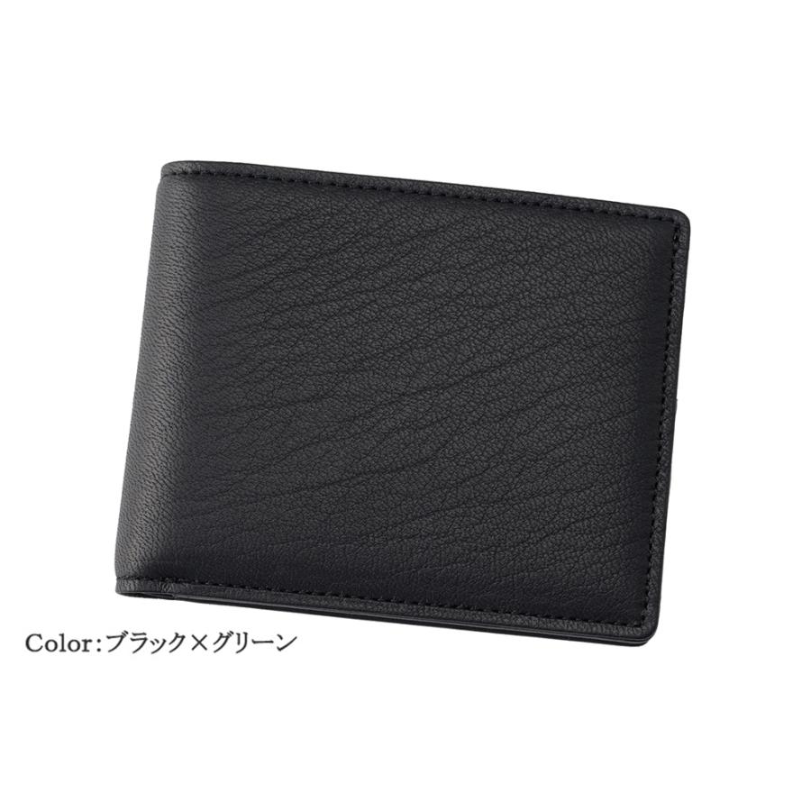 財布 メンズ 革 キプリス 二つ折り財布 小銭入れなし ファインディア CYPRIS 日本製 ブランド カード札入 純札 鹿革  父の日 ギフト 誕生日 プレゼント 2803の画像
