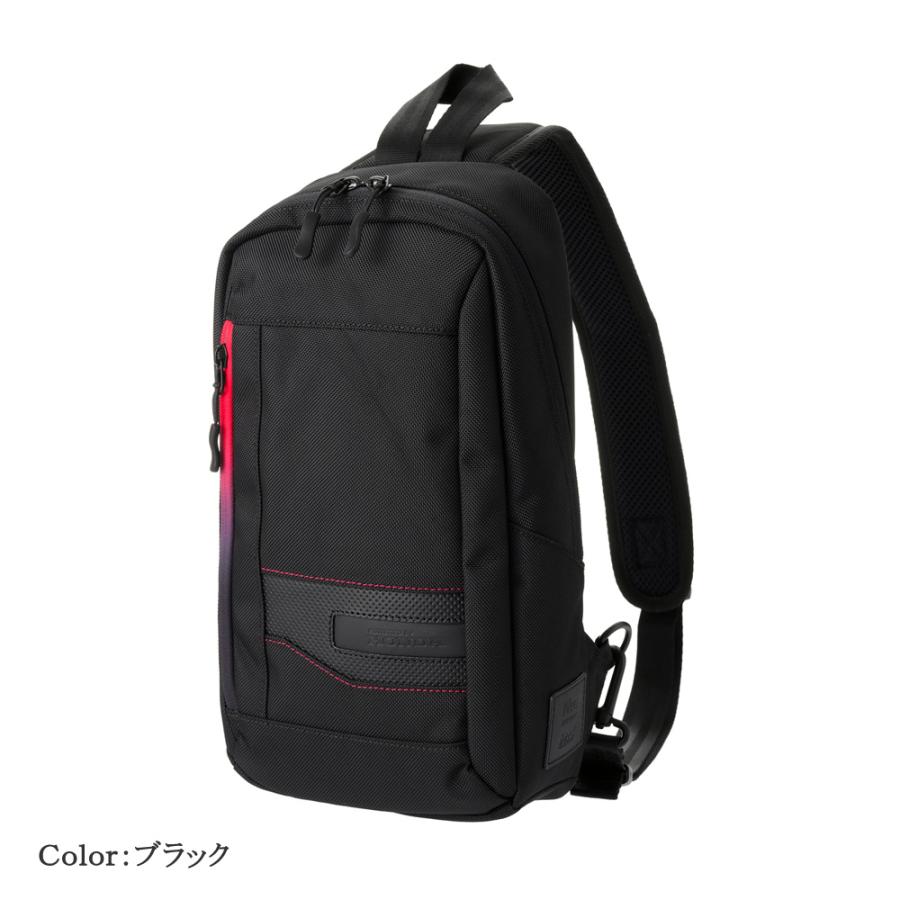 ノイインテレッセ × Honda × HRC ボディバッグ メンズ グラディエント Neu interesse Honda 本田技研工業株式会社 Honda Racing Corporation 3215の画像