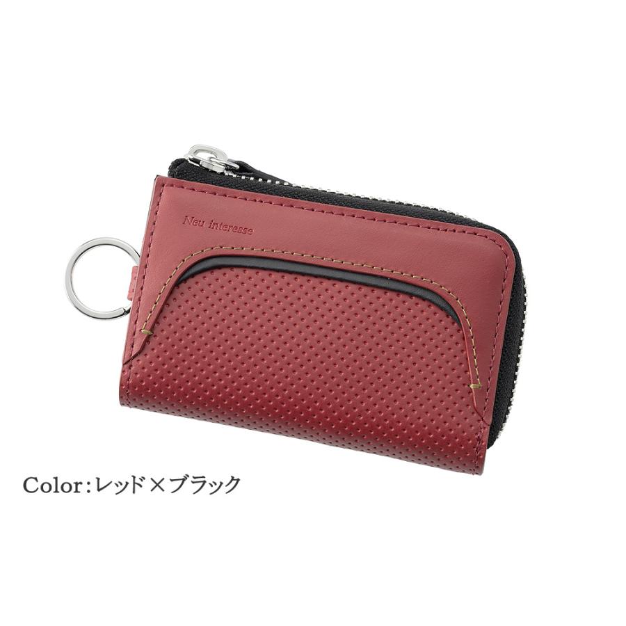 キーケース メンズ 小銭入れ レンヴァーゲン ハイブリッドレザー ノイインテレッセ Neu interesse 耐摩耗性 耐光性 Rennwagen 3254