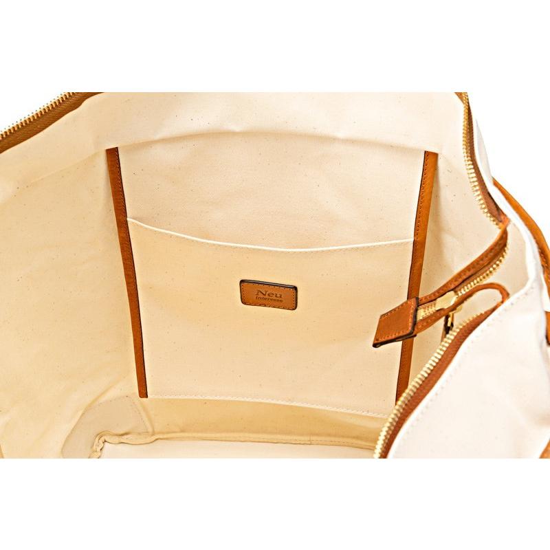 Neu interesse（ノイインテレッセ） 大きめ ファスナー付き トート