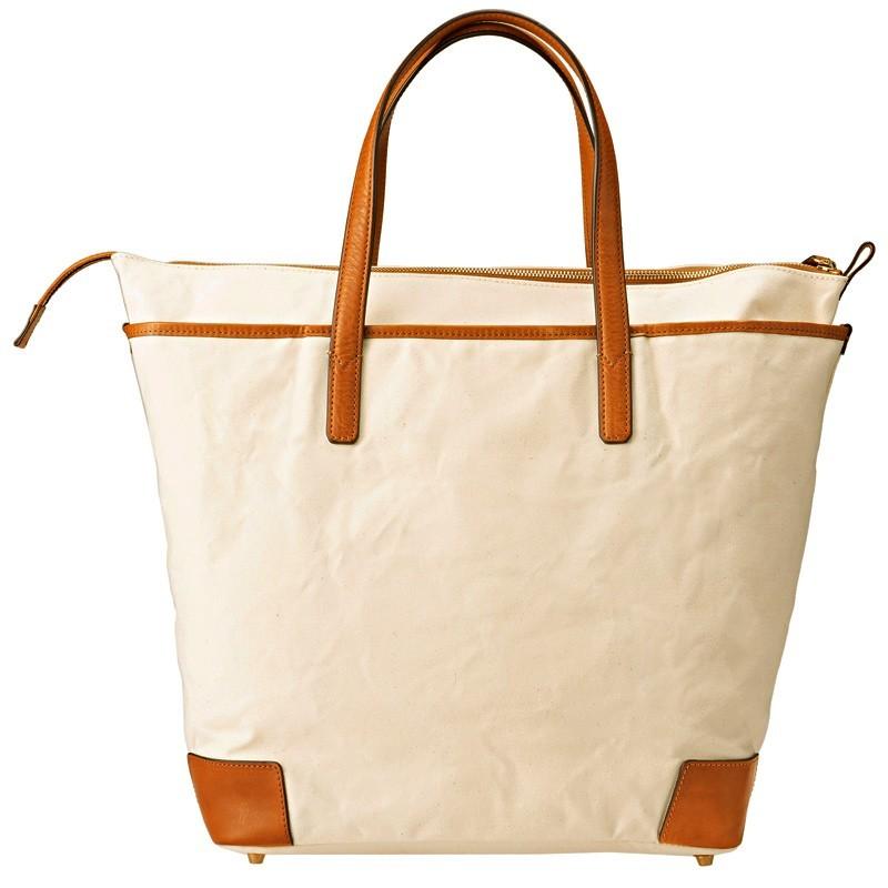 Neu interesse（ノイインテレッセ） 大きめ ファスナー付き トート