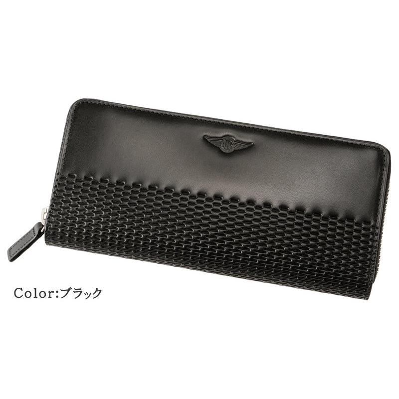 ノイ インテレッセ ハニーセル 長財布 ラウンドファスナー ランゲ メンズ 栃木レザー 革 ブランド 3370 Neu interesse ランゲ Neu