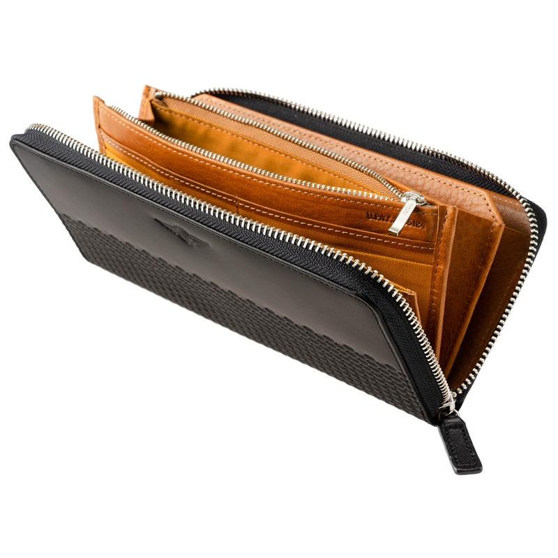 ノイ インテレッセ ハニーセル 長財布 ラウンドファスナー ランゲ メンズ 栃木レザー 革 ブランド 3370 Neu interesse ランゲ Neu