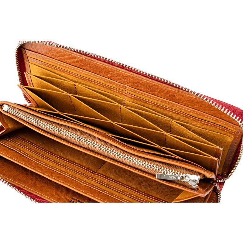 ノイ インテレッセ ハニーセル 長財布 ラウンドファスナー ランゲ メンズ 栃木レザー 革 ブランド 3370 Neu interesse ランゲ Neu