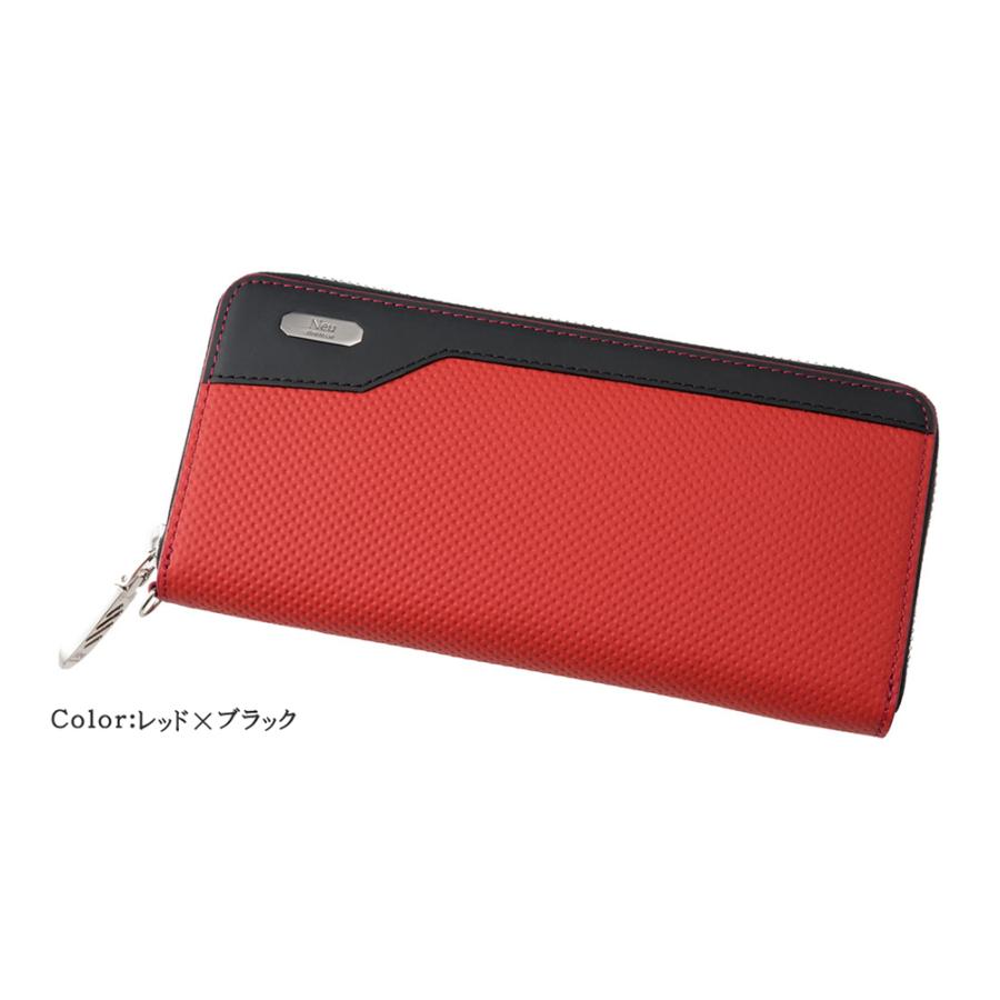 長財布 メンズ 本革 ブランド ノイインテレッセ neu interesse ギャルソン ラウンドファスナー ハニーセル イクス レザー 父の日 ギフト 誕生日 プレゼント 3390の画像