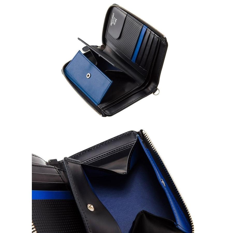 Neu interesse（ノイインテレッセ） 財布 メンズ 二つ折り ミドル