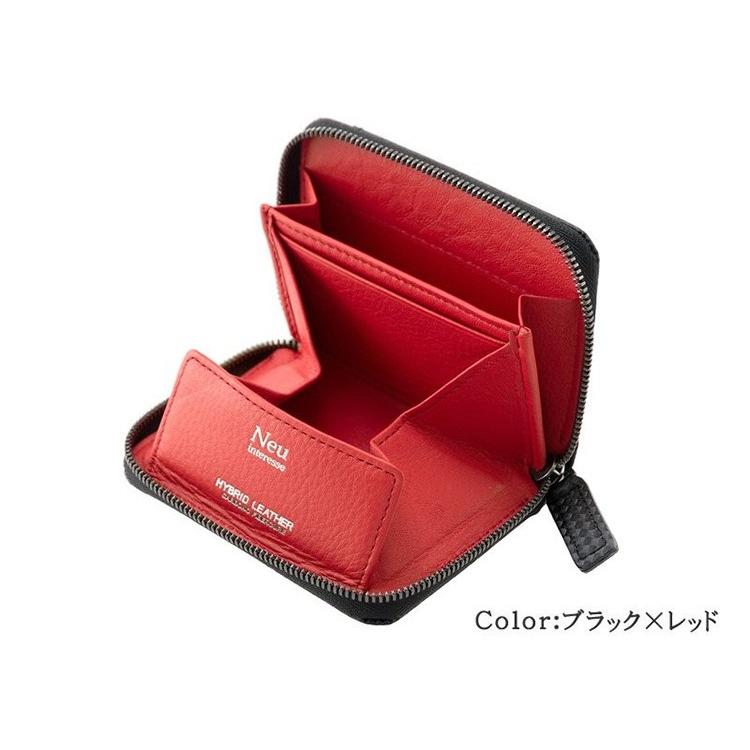 小銭入れ メンズ 革 コインケース カーボンレザー 財布 ノイインテレッセ Neu interesse シャッテン レザー 車のハンドル ハイブリッドレザー 3875 :103875:ノイジャパン 通販 Neu interesse コイン・カードケース