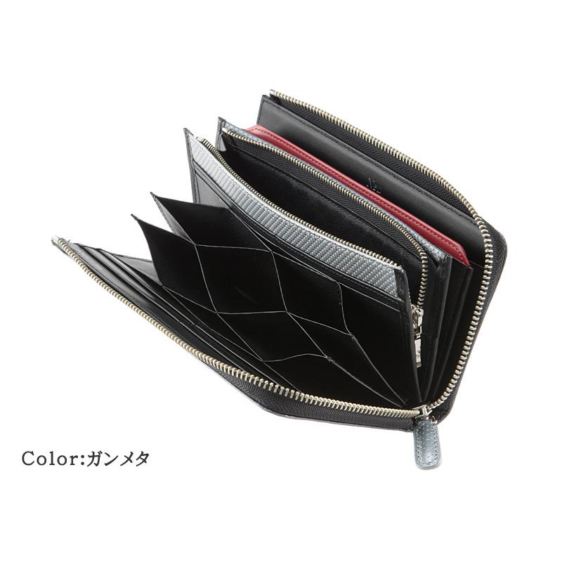 Neu interesse ノイインテレッセ ハニーセル 長財布 革 メンズ L字 