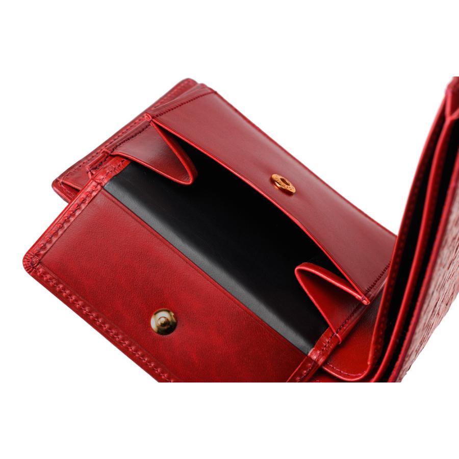 財布 メンズ 二つ折り財布 本革 小銭入れあり キプリス MADAI -Ocean Leather- CYPRIS 日本製 ブランド レザー 魚革 鯛 4131の画像