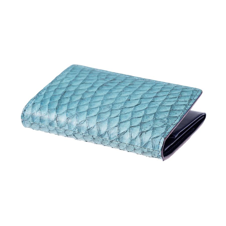 名刺入れ メンズ キプリス 本革 カードケース MADAI -Ocean Leather- 風琴マチ CYPRIS 日本製 ブランド レザー 魚革 鯛 4132の画像