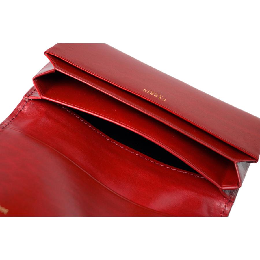 名刺入れ メンズ キプリス 本革 カードケース MADAI -Ocean Leather- 風琴マチ CYPRIS 日本製 ブランド レザー 魚革 鯛 4132の画像