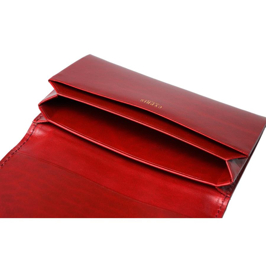 名刺入れ メンズ キプリス 本革 カードケース MADAI -Ocean Leather- 風琴マチ CYPRIS 日本製 ブランド レザー 魚革 鯛 4132の画像