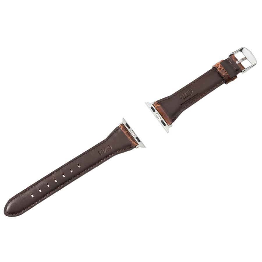 ウォッチバンド(Apple watch対応)（Ｓ） キプリス CYPRIS クロコダイル 4225 日本製 おしゃれ レザー ブランドの画像