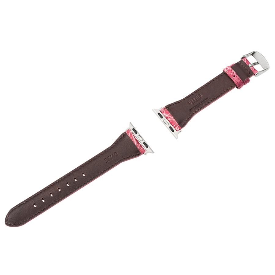 ウォッチバンド(Apple watch対応)（Ｓ） キプリス CYPRIS クロコダイル 4225 日本製 おしゃれ レザー ブランドの画像