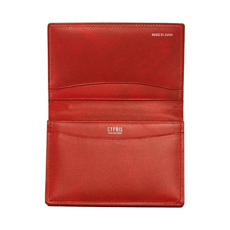 CYPRIS（キプリス） 名刺入れ メンズ 本革 通しマチ 日本製 キプリス