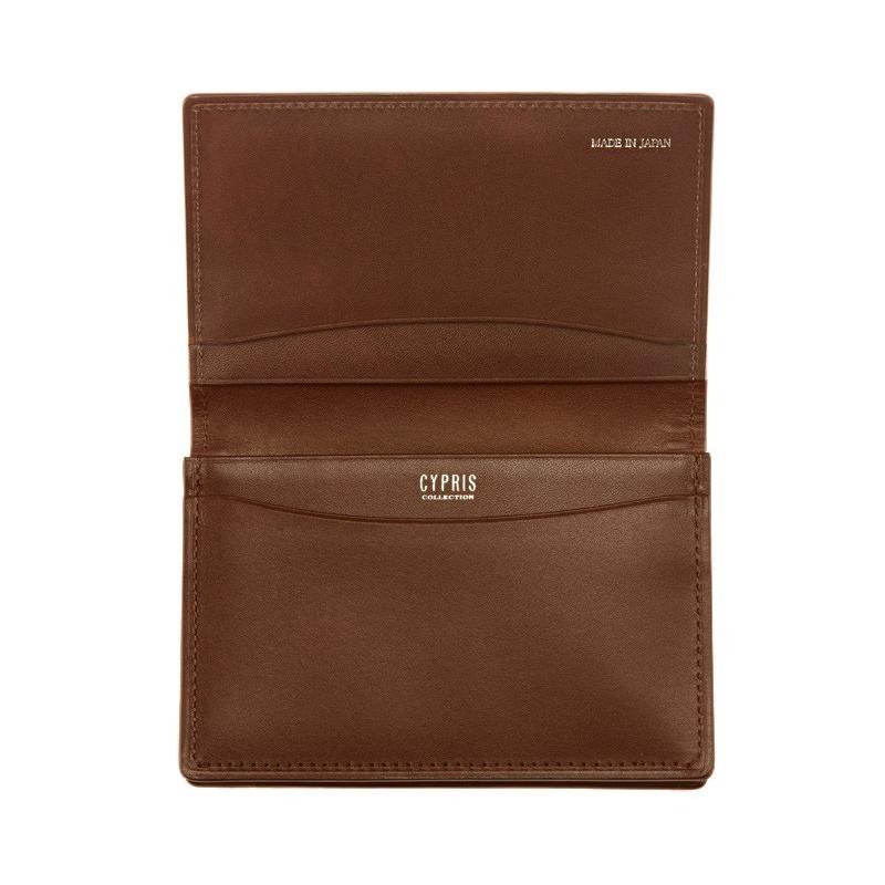 CYPRIS（キプリス） 名刺入れ メンズ 本革 通しマチ 日本製 キプリス