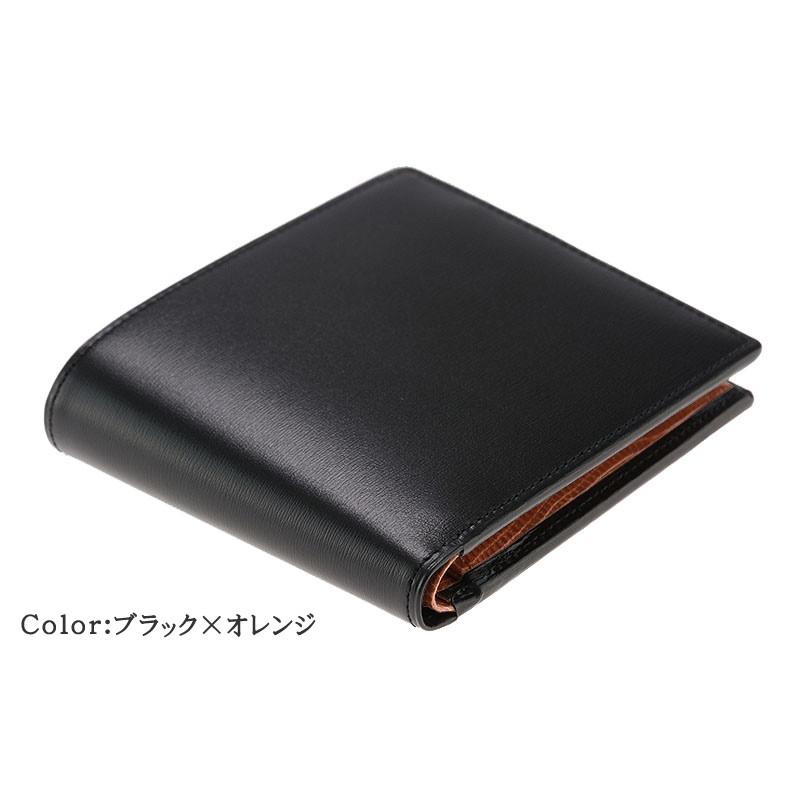 メンズ 財布 二つ折り 小銭入れあり キプリスコレクション ボックスカーフ ＆ リザード 本革 レザー 日本製 札入 4251の画像