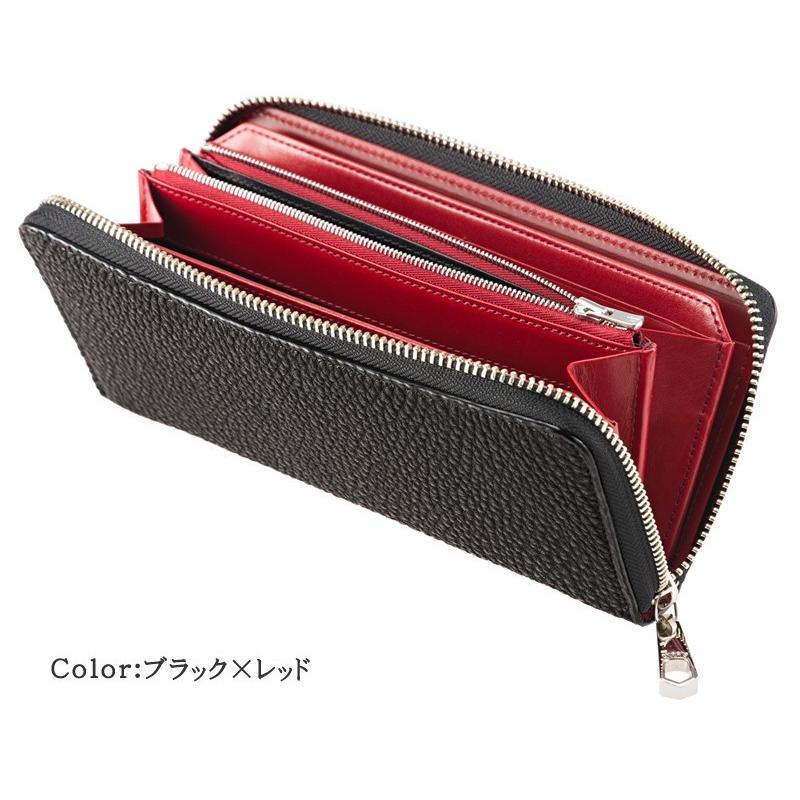 財布 メンズ 長財布 革 ラウンドファスナー レザー キプリス コレクション 極２ ＫＩＷＡＭＩ２ CYPRIS 本革 レザー 日本製 束入 4295の画像