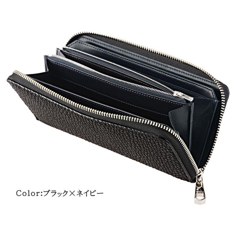 財布 メンズ 長財布 革 ラウンドファスナー レザー キプリス コレクション 極２ ＫＩＷＡＭＩ２ CYPRIS 本革 レザー 日本製 束入 4295の画像